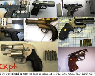 Illustration for article titled Here Are the Crazy Things the TSA Found Last Week: Cannonballs, Grenades, Ninja Stars and More